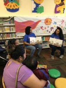 Read for the Record at Queens Library, sponsored by Parent Child Home program
