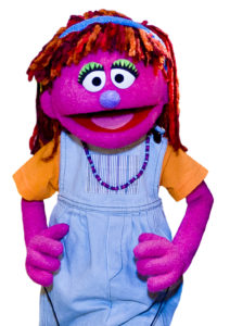 Lily, the homeless character in Sesame Street