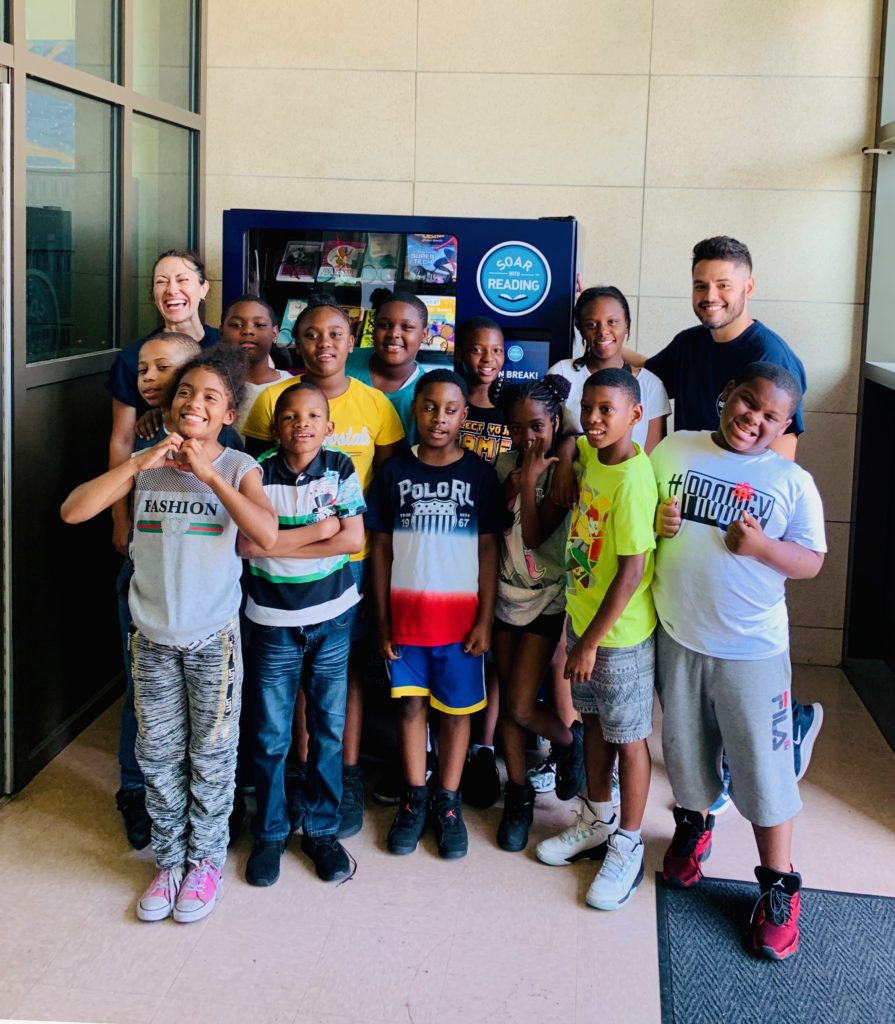 JetBlue Soar With Reading group at Ocean Bay in Far Rockaway, New York