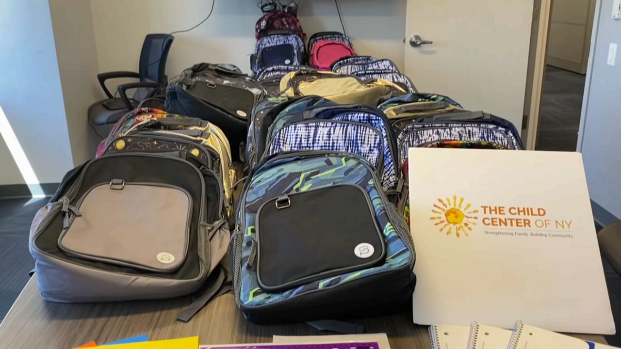 Spectrum Noticias NY1's coverage of our 2022 Backpack Drive!