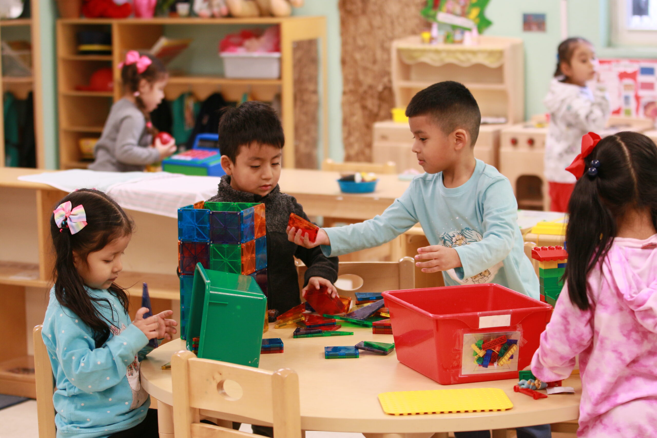 A Head Start classroom at The Child Center of NY’s Early Childhood Corona Center, where 10 to 15 percent of enrolled children are from migrant families. Photo credit: Vier Visuals