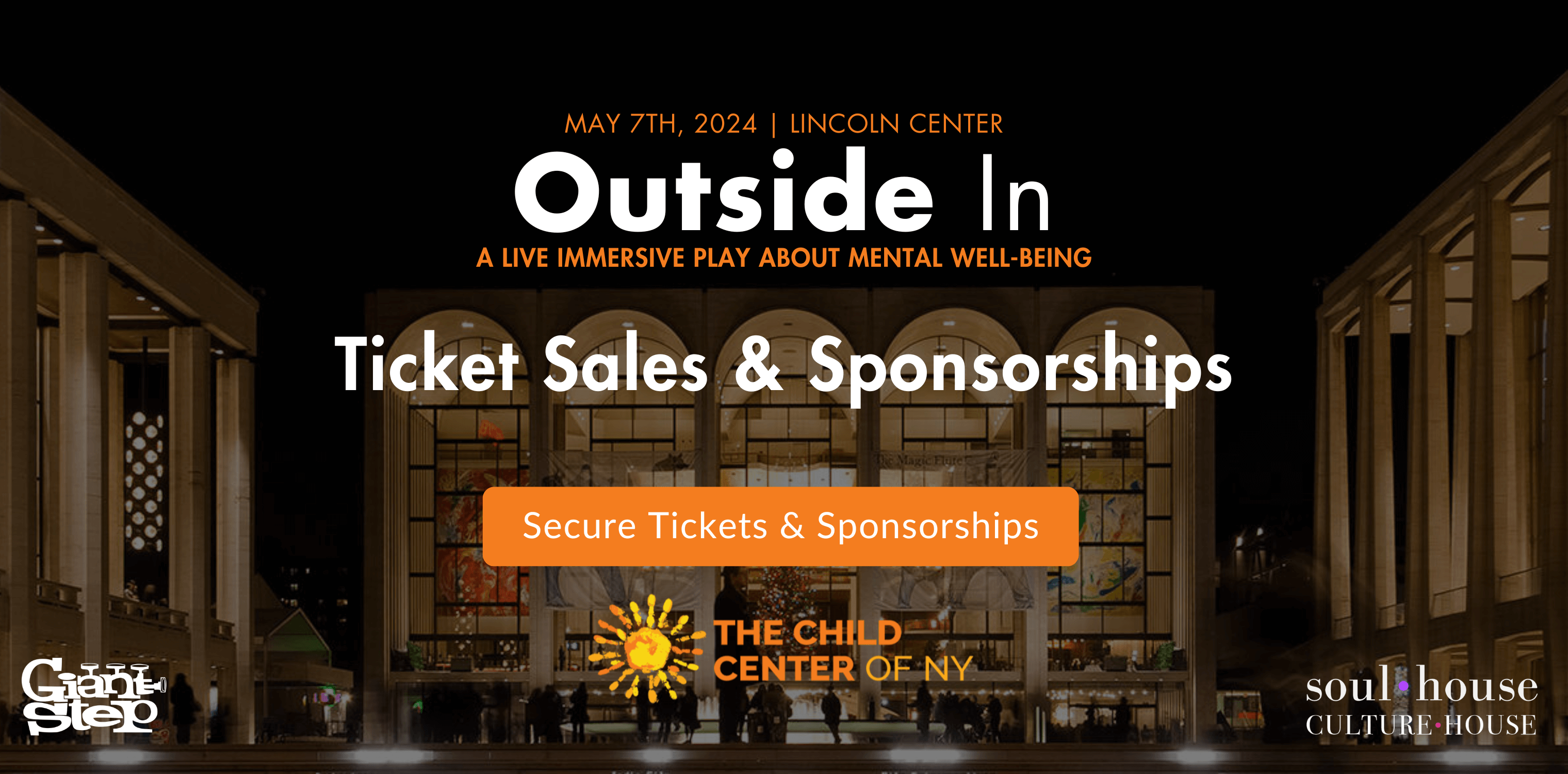 Secure tickets and sponsorships
