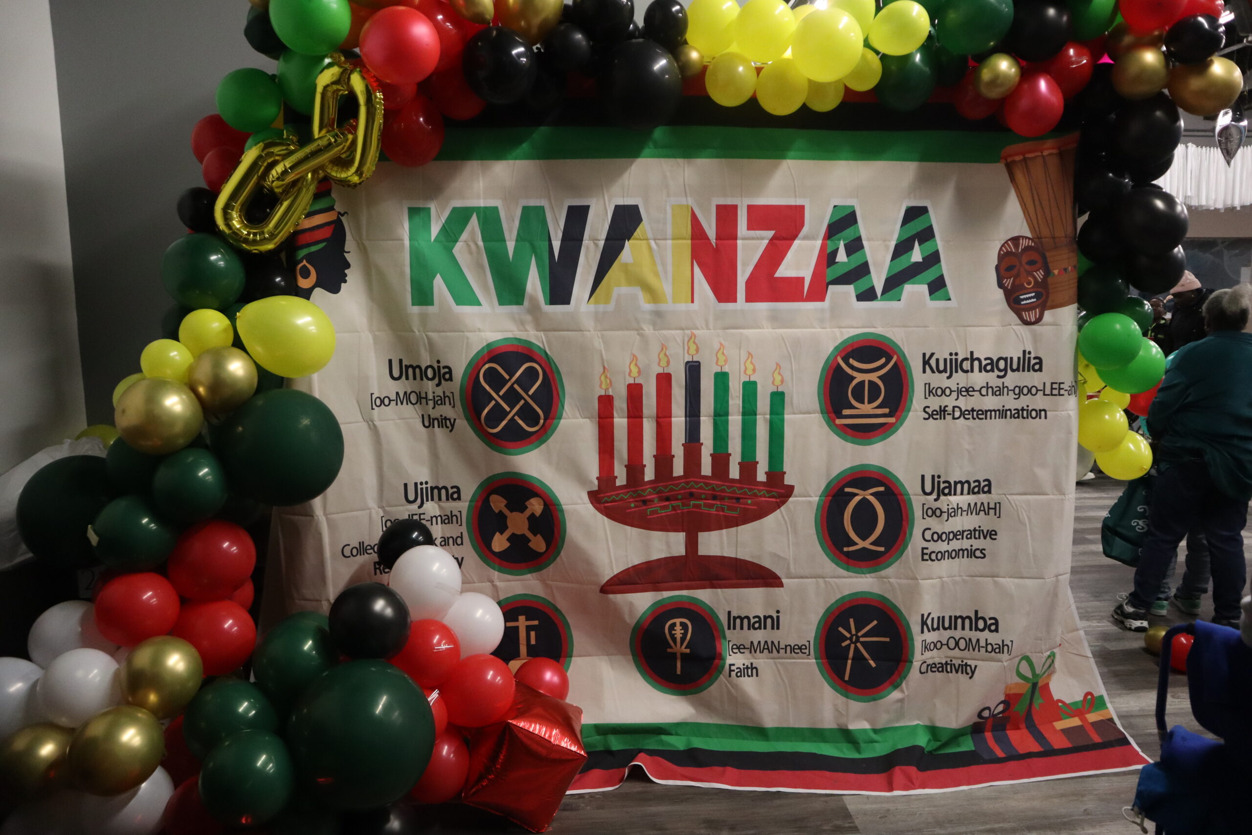 A decoration of the principles of Kwanzaa