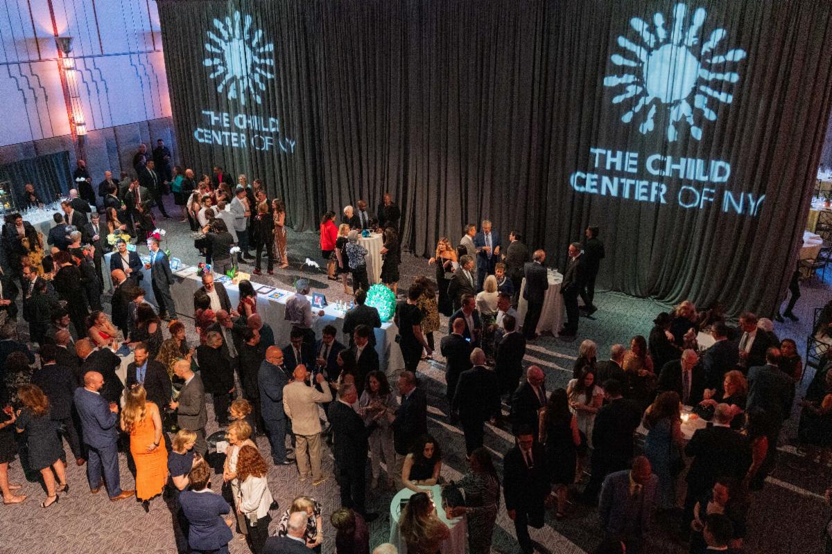 A bird's eye view of An Evening of Resilience, The Child Center's gala